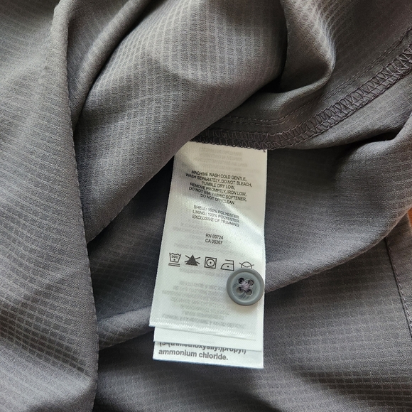Columbia Men's XL Button Down Shirt Gray Lightweight GUC Comfortable - Picture 6 of 7